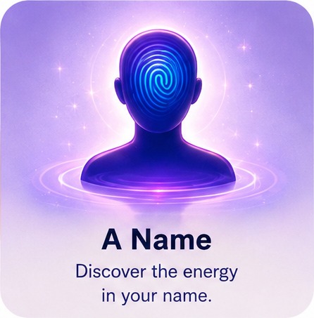A luminous figure with a fingerprint glowing where the mind is